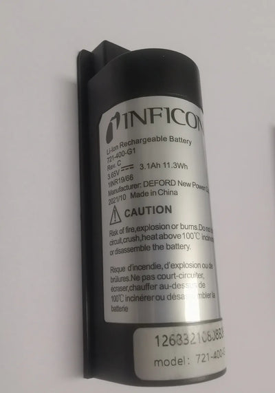 721-400-G1 Battery For INFICON D-Tek 3 HVAC Refrigerant Leak Detector