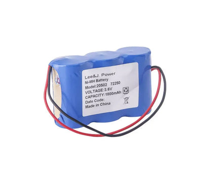 3/KR1800SCE Battery for Welch Allyn 72250 Lumiview 20502 72250 1800mAh