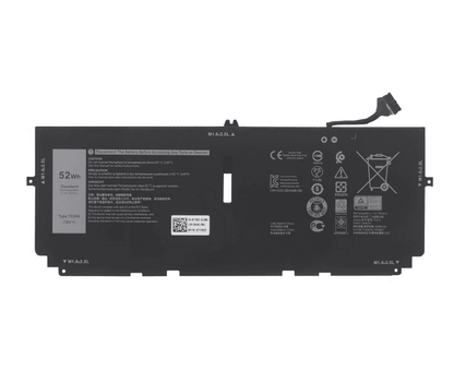 722KK 52Wh Battery for Dell XPS 13 9300 9380 9310 2XXFW FP86V P117G