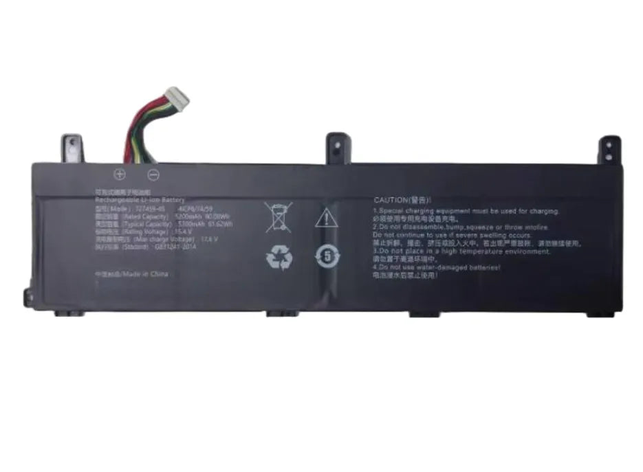 727459-4S Battery for Adata XPG Xenia 16 RX 15.4V 5300mAh