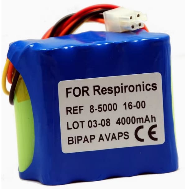 8-500016-00 Medical Battery for BiPAP Focus Ventilator (8-5000 16-00)