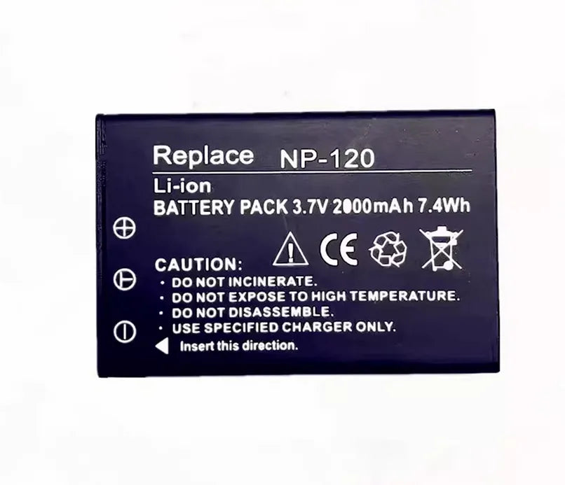 Batterie NP120 8-73-02400 pour appareil de dépistage auditif Otometrics Madsen