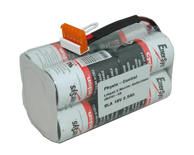 Cyclon EnerSys 803704-03 16V 2,5Ah Akku für Lifepak 9 LP9P Defibrillator