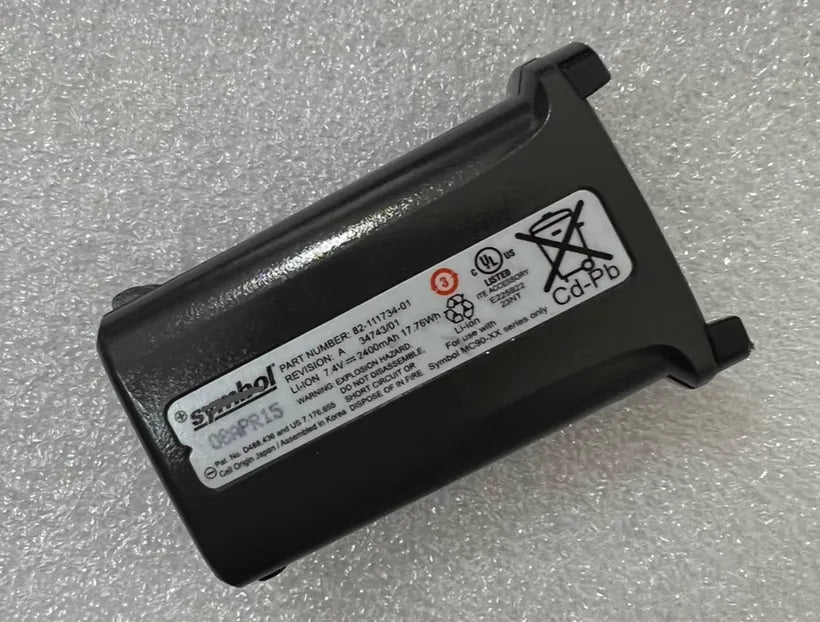 82-111734-02 82-111734-01 Symbol MC9000/MC9090/MC9190 Data Collector Scanner Battery