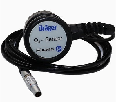 8606055 Boîtier de câbles pour capteur d'oxygène pour appareil d'anesthésie Dräger Fabius Tiro