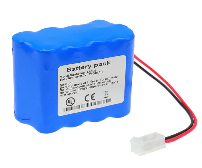 88888090 BATT/110236 Battery for COLSON ECG CARDIETTE AR600 2.1Ah