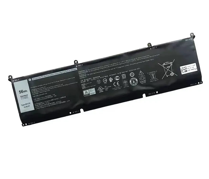 8FCTC 56Wh Replacement Battery For Dell G15 5510 5511 5515 5520 Precision 5550