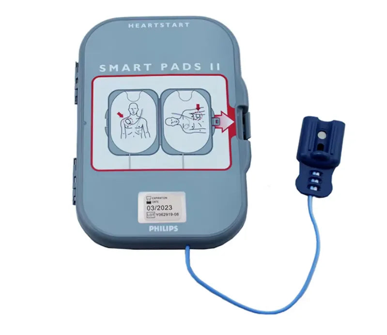 989803139261 AED Electrode Pads II For Philips HeartStart  FR3 / FR2 / FRX Defibrillators