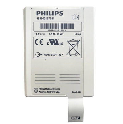 Philips 989803167281 Ersatzakku für Philips HeartStart XL+ 861290