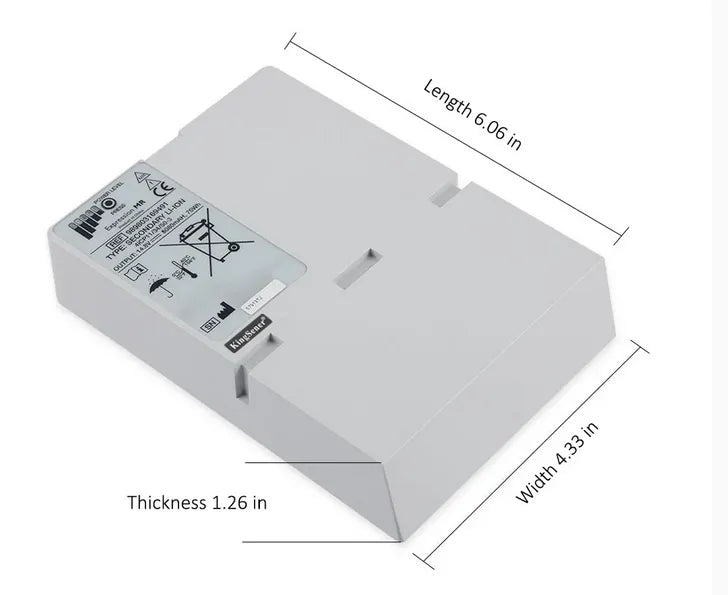 989803169491 Battery for Philips Invivo MR 9093 Precess Expression MR200 MR400