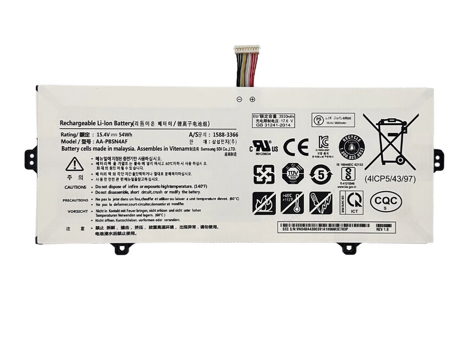 AA-PBSN4AF Battery for Samsung Galaxy Book Flex Alpha NP730QCJ-K02US, NT930SBE-KT3W - Store Shoppe