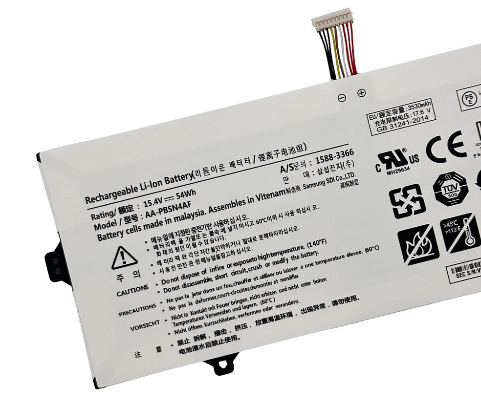 AA-PBSN4AF Battery for Samsung Galaxy Book Flex Alpha NP730QCJ-K02US, NT930SBE-KT3W - Store Shoppe