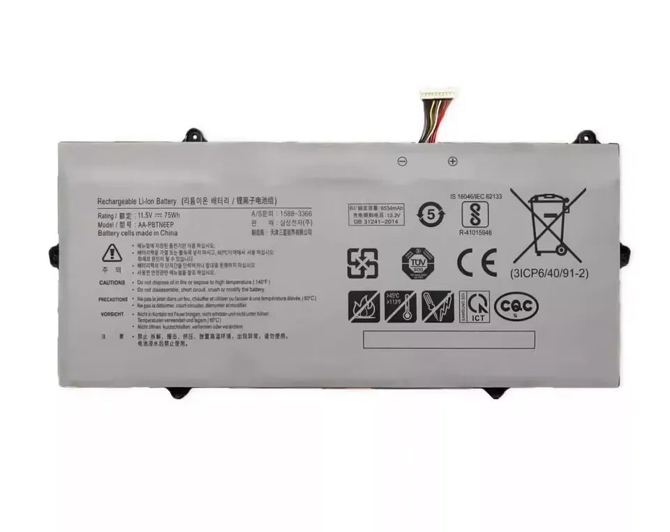 AA-PBTN6EP Battery for Samsung NP900X3T NP900X5T NP950XBE/930XBE