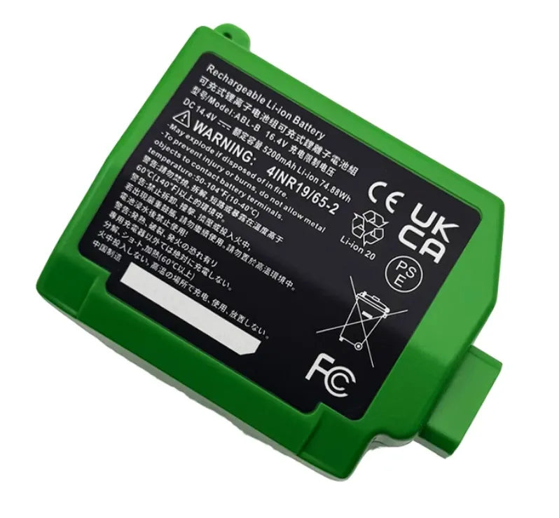 ABL-B 5200mAh Battery for iRobot Roomba S9 / S9+ ABL-B Robot Vacuum