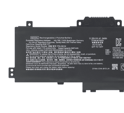 AE03XL 41.04Wh Battery for Hp 14-em0172AU TPN-DB1M 14-EM0002SF