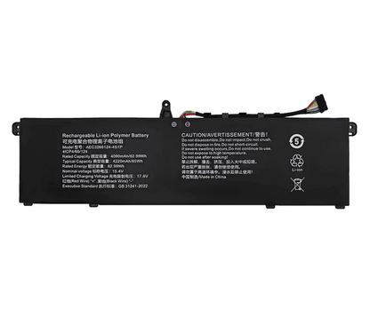 AEC3266124-4S1P Battery for MECHREVO Unbounded 14ProA-7BC4U 65Wh
