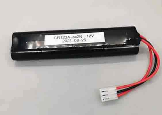 CR123A-4×2N Battery for AED-7000 AED-7000S AED-7000L Defibrillator 2.8Ah