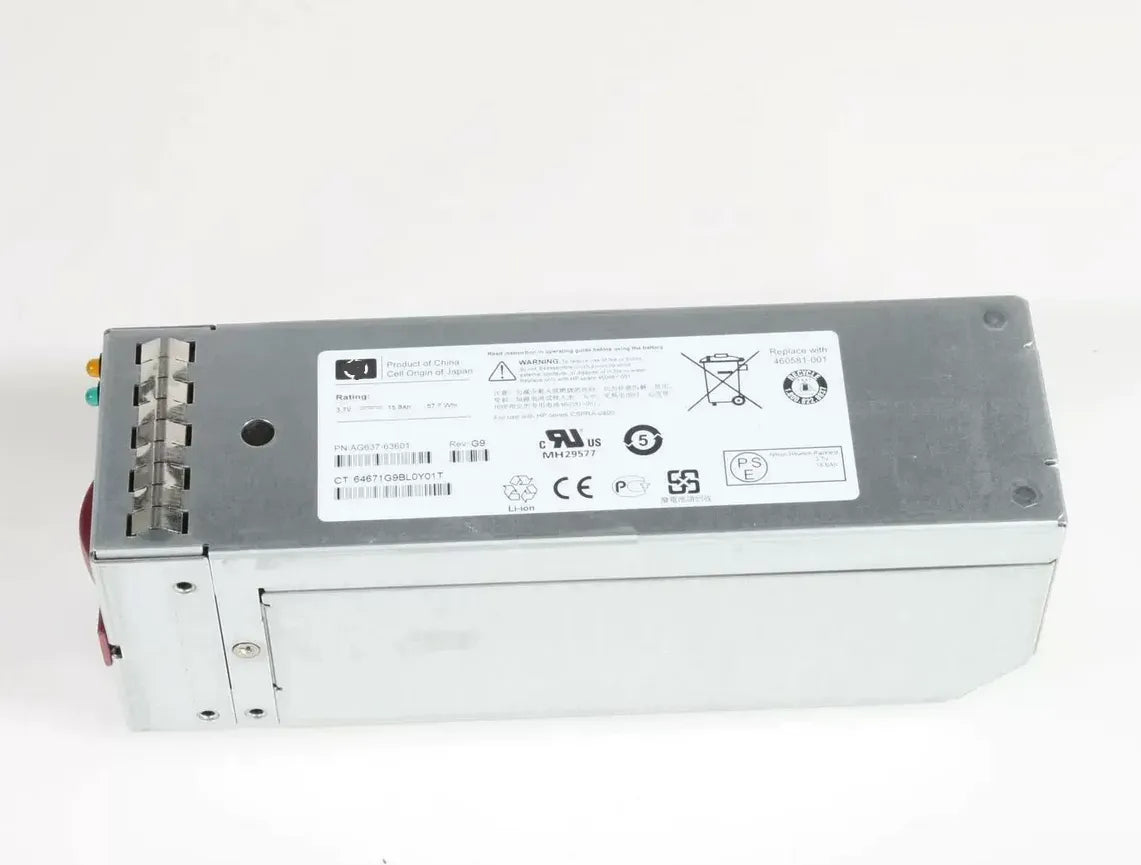AG637-63601 Controller Battery for Dell 460581-001 EVA4400 15.6Ah 57.7Wh