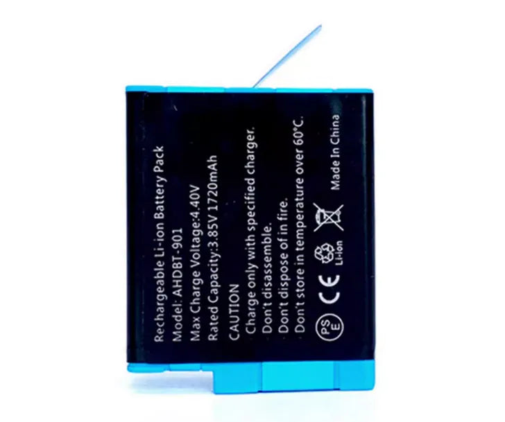 AHDBT-901 1720mAh Battery for GoPro Hero 9 GoPro Hero 10 GoPro Hero 11 