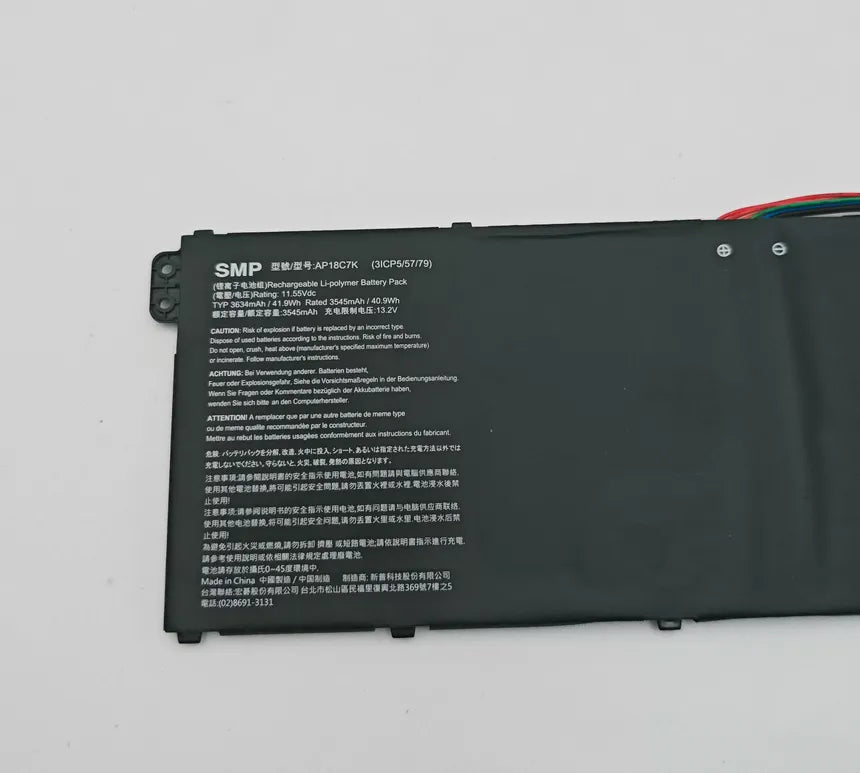 AP18C7K Battery For Acer Spin 5 SP513-54N-53K4, SWIFT 5 SF514 AP18C7M