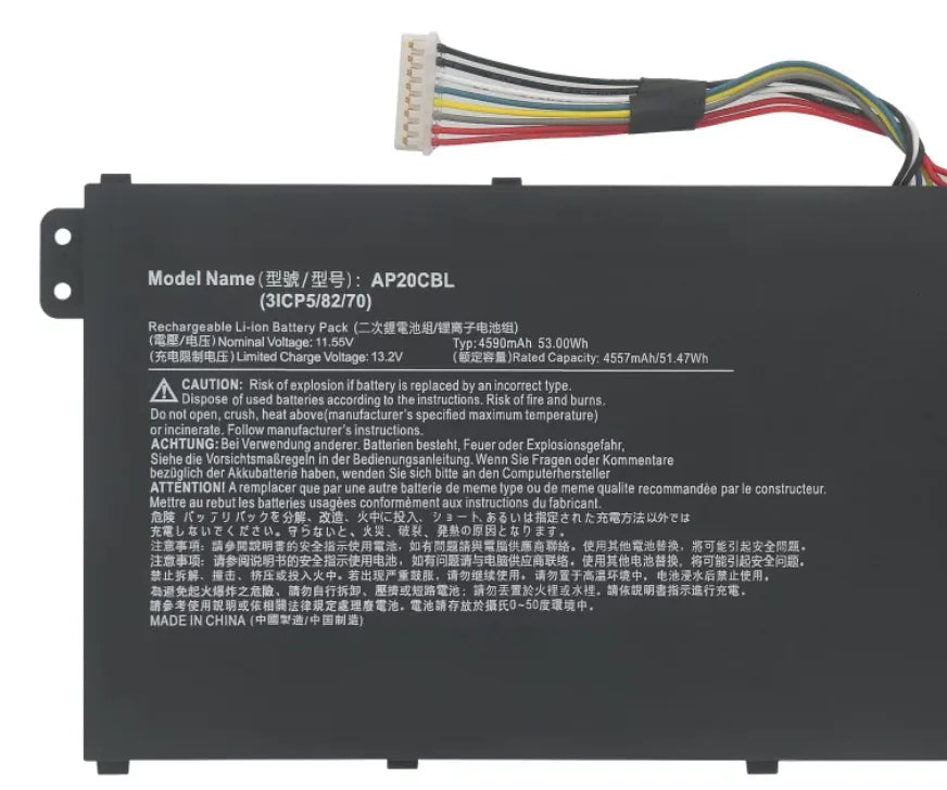 AP20CBL Battery For Acer S50-53-743W SF314-43-R2R4 ASPIRE 3 A317-55P-32AT