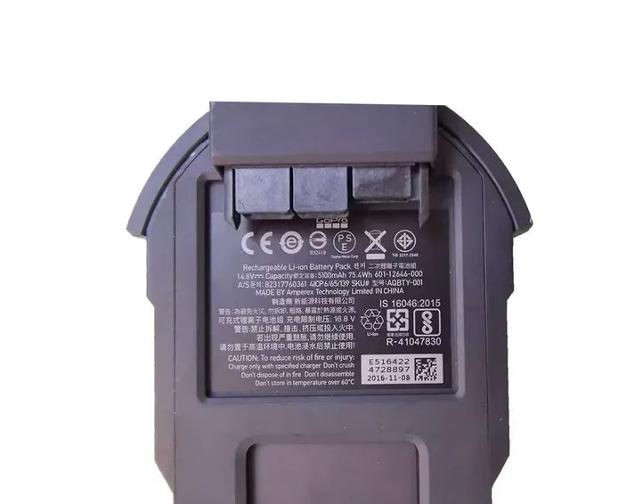 AQBTY-001 Rechargeable Li-ion battery For GoPro Karma Drone 601-12646-000
