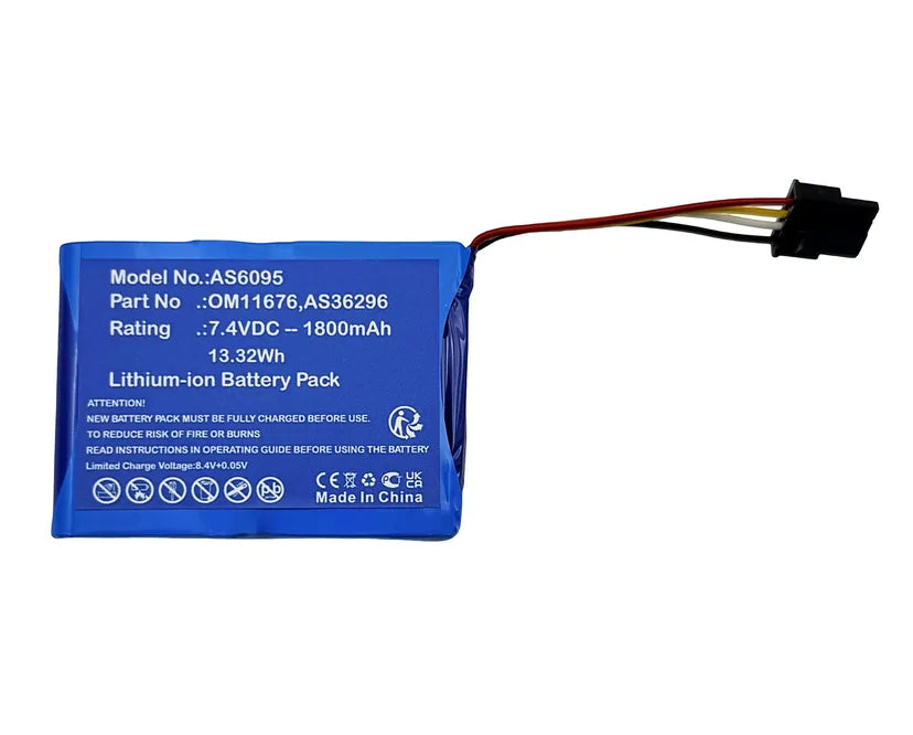 AS6095 Battery for Sigma Baxter Infusion Pump 35083 35162 35700 35724 35233