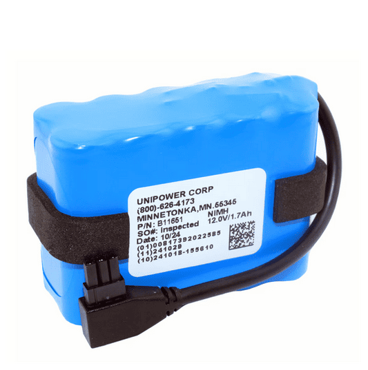 B11651 88005101 Battery for Laerdal LCSU 3 LCSU4 Devilbiss 7310P 1.7Ah