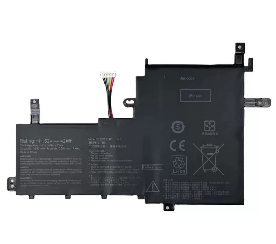 B31N1842 42Wh Replacement Battery for Asus S531FA V531FL X531FA S531FL V5050E