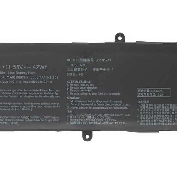 B31N1911 C31N1911 Battery For Asus Flip 14 TM420IA-EC032T TM420UA