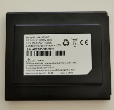 BA-ST30-01 Ersatzakku für GICOM Gaoli Kaiyuan Datensammler