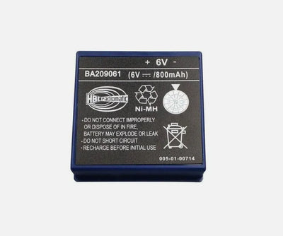 Wiederaufladbare HBC BA209061 6V 800mAh Fernbedienungsakku 005-01-00714