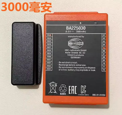 BA225030 Rechargeable Radiomatic Battery for HBC Crane Remote Control Pump Truck