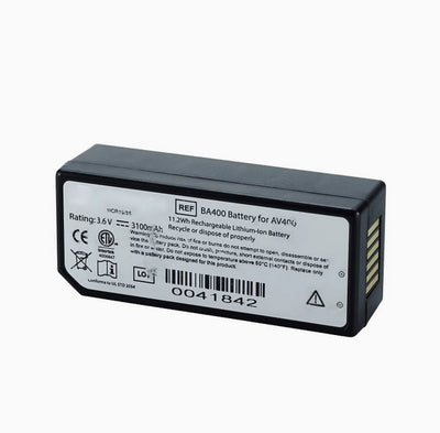 Batterie BA400 3100 mAh pour Veins Accuvein AV400 ANAM ACCUAV 11CR19/66