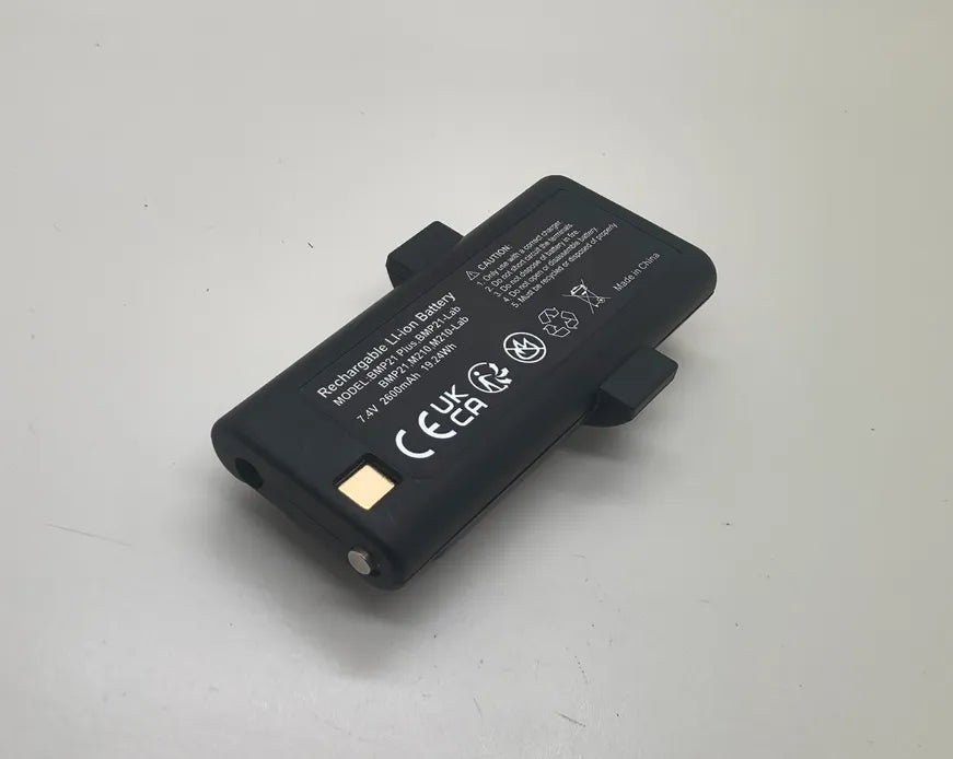 Replacement Brady BMP21 Plus,BMP21-Lab,M210,M210-Lab Printer Battery 2600mAh