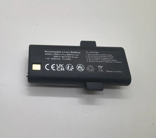 Replacement Brady BMP21 Plus,BMP21-Lab,M210,M210-Lab Printer Battery 2600mAh
