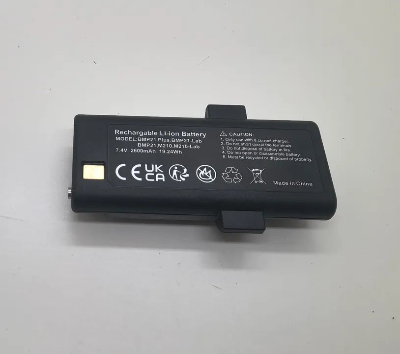 Replacement Brady BMP21 Plus,BMP21-Lab,M210,M210-Lab Printer Battery 2600mAh
