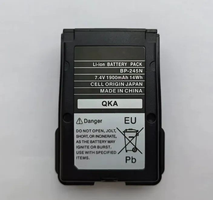 BP-245H BP-245N Lithium-Ion Battery for ICOM IC-M71 IC-M72 IC-M73 Two-Way Radios