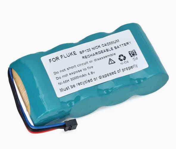 FLUKE BP120 BP130,123,124,123/S,124/S,BP124X,BP124S,BP124 Battery
