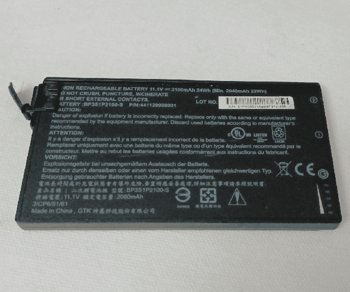 441129000001 Battery for Getac V110 Rugged BP3S1P2100-S 441129000001