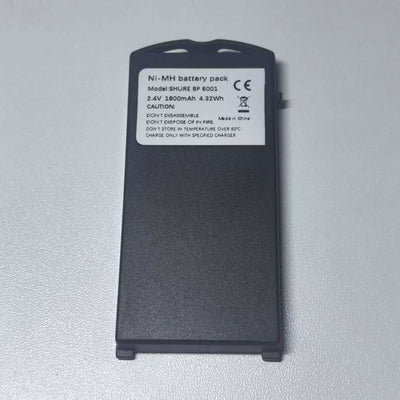 Replacement Shure BP 6001 DIS Infrared Receiver Battery 4.32Wh 1800mAh BP6001