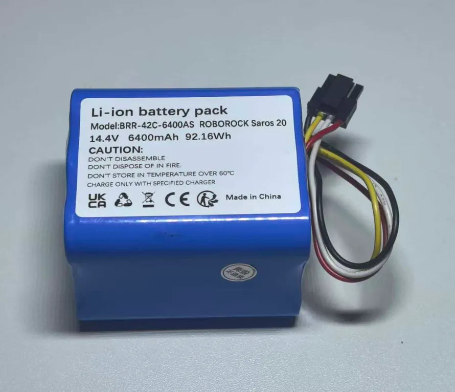 BRR-42C-6400AS Replacement Battery for Roborock Sonic 20 Saros20