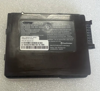 BT-000345 Battery For ZEBRA TC97XX Series BT-000345-50 5100mAh 19.38Wh