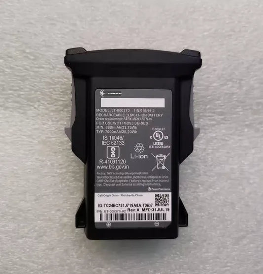 BT-000370 Battery for Zebra MC93 MC9300 Barcode Scanner 6600mAh