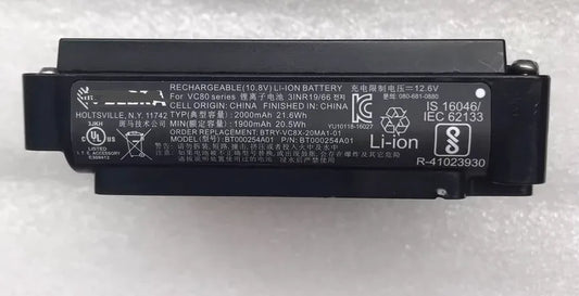 BT000254A01 Battery for BTRY-VC8X-20MA1-01 Zebra VC80 VC80X 3INR19/66