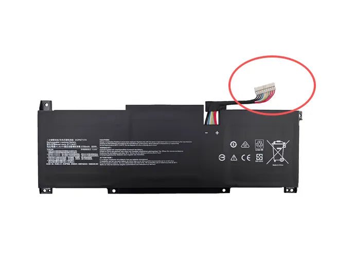 BTY-M491 Battery for MSI MS-1551/1552/1563 Stealth 15M Modern 14 C12M