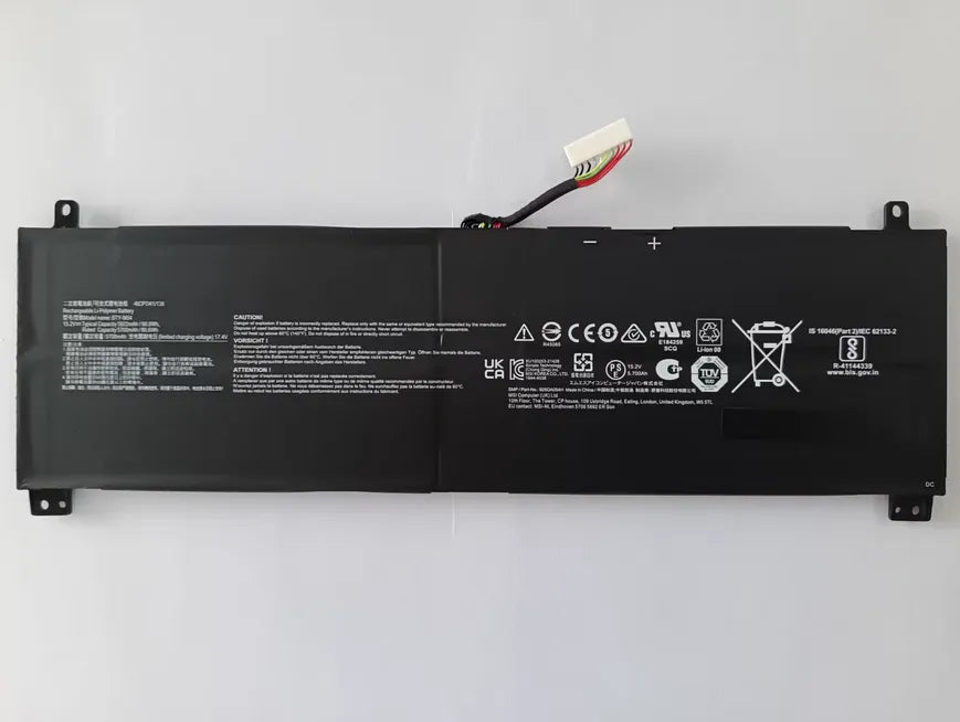 BTY-M54 Replacement Battery for MSI 925QA054H Creator Z16 A11UET-087ES