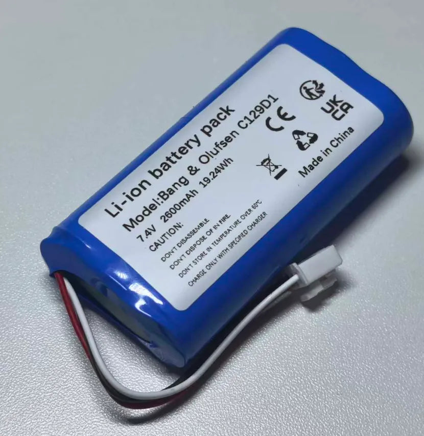 C129D1  Battery for Bang & Olufsen BeoPlay P6, 2INR19/66 11400 1140026 4676