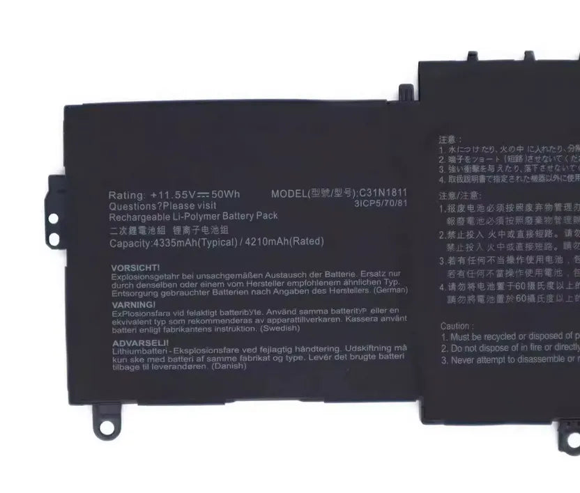 C31N1811 Battery for Assu ZenBook 14 UX433FA U4300F/FN/FA UX433F/FX/FN