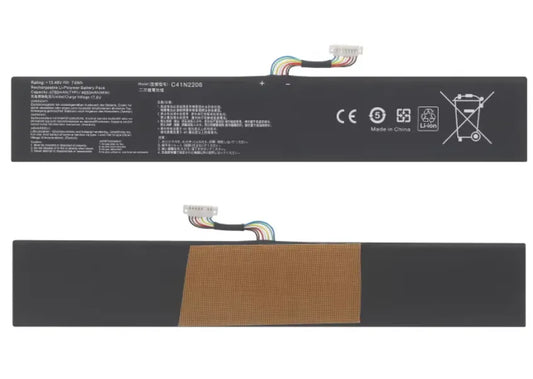 C41N2208 Battery for Asus Rog AllY CONSOLE 2023 RC71L-NH001W 74Wh